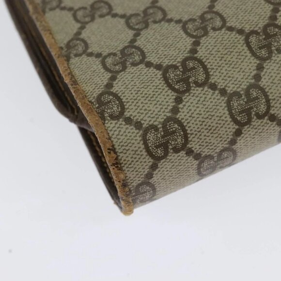 GUCCI GG Supreme Shoulder Bag PVC Beige Gold 904 02 050 Auth ep10265 - Picture 5 of 16